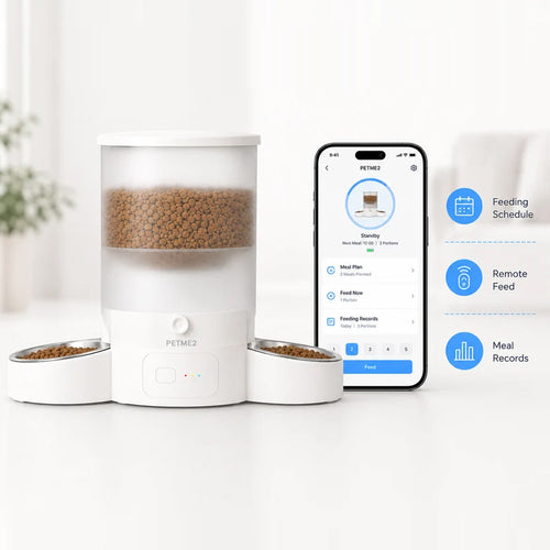 3L Dual-Bowl Smart Feeder