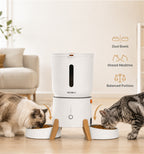 Dual Bowl Automatic Pet Feeder — 5L
