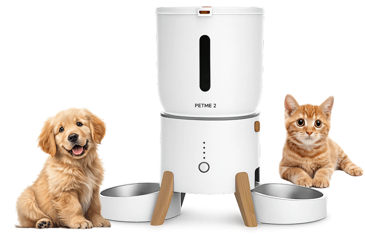 Two pets. One easier feeding routine.