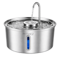 Luxury Stainless Steel Pet Fountain — 3.2L