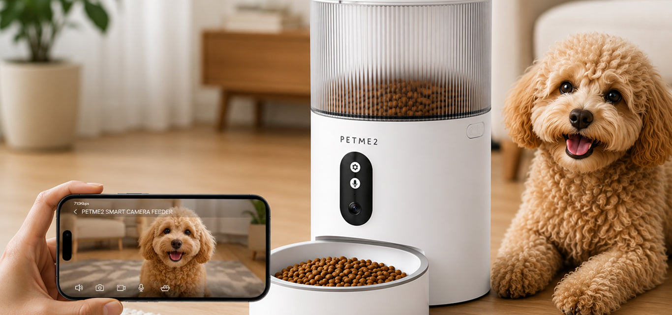 PETME2 3L Smart Automatic Feeder with 1080P Camera