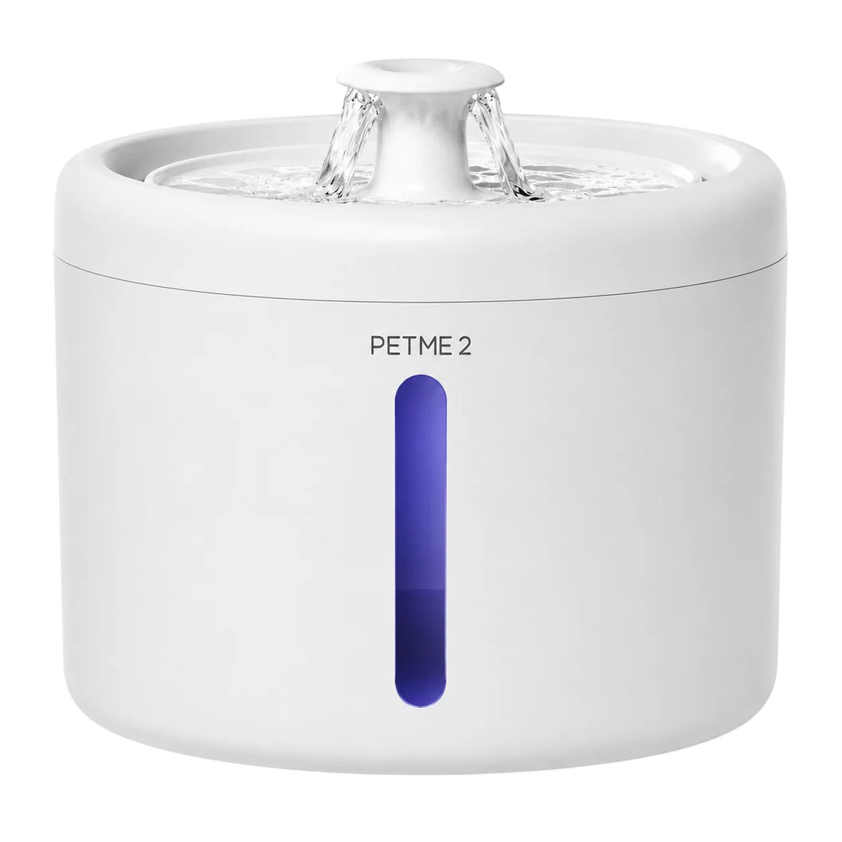PETME2 2L quiet cat water fountain, main product photo