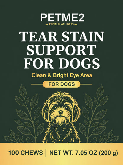 PETME2 Tear Stain Support box front