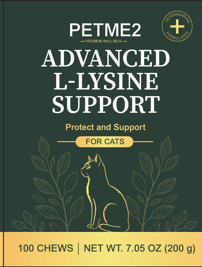 PETME2 Advanced L-Lysine Support box front