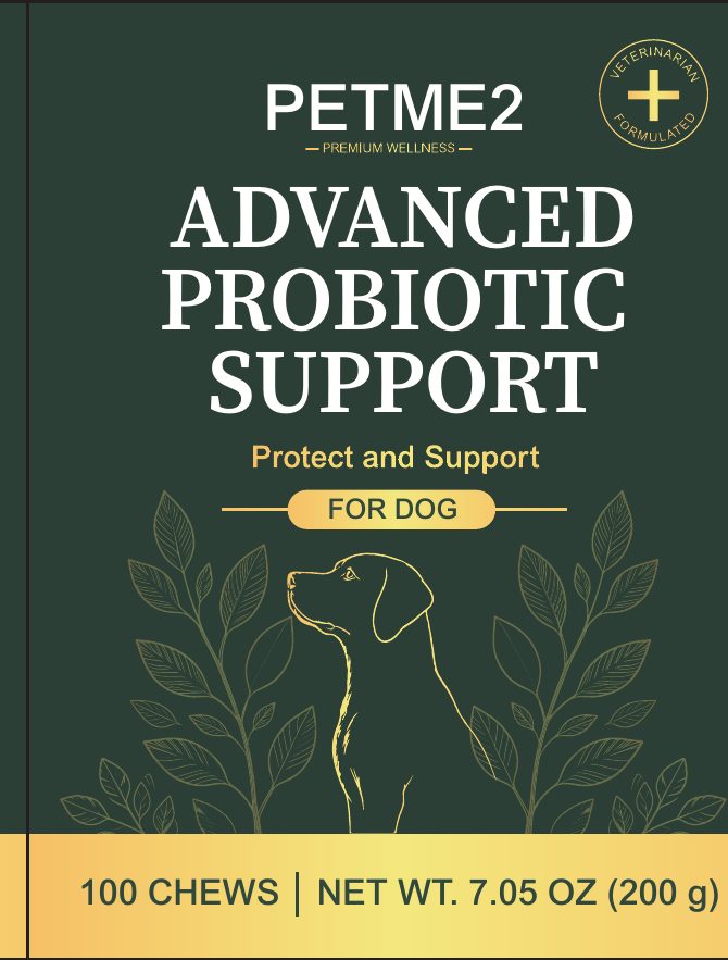PETME2 Advanced Probiotic Support box front